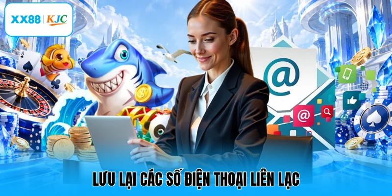 Lưu lại các số điện thoại liên lạc