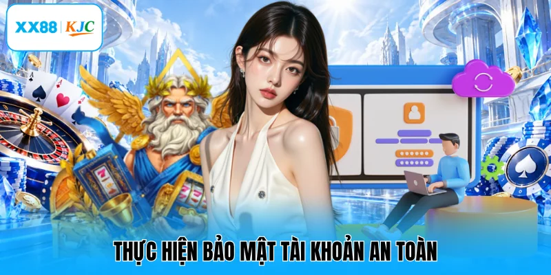 Thực hiện bảo mật tài khoản an toàn